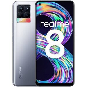 Realme 8 6GB/128GB Dual SIM Cyber Silver Strieborný - Trieda B