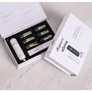 Difuzér do auta eDrive + vône do auta 6 ks, biely