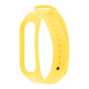 Tactical 827 Silikonový Řemínek pro Xiaomi Mi Band 7 Yellow