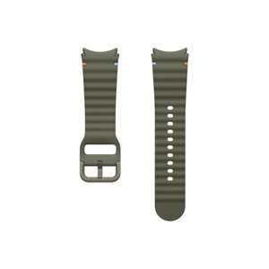 ET-SNL30SKE Samsung Galaxy Watch 4/5/6/7 Sportovní Řemínek 20mm S/M Green