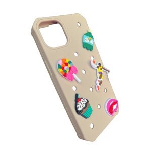 Puzdro Gadget Samsung Galaxy A55 + 5 doplnkov - broskyňové