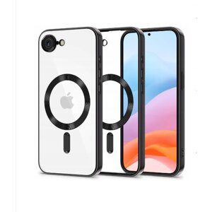 Puzdro Magsafe Shine iPhone 16e - čierne