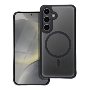 Puzdro Magsafe Matte Clear Samsung Galaxy S24 - čierne