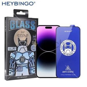 Ochranné sklo Hey Bingo Samsung Galaxy S25 Ultra, celotvárové - čierne