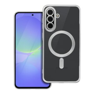 Puzdro Magsafe Shine Samsung Galaxy A36 - strieborné