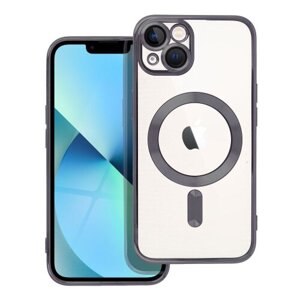 Puzdro Magsafe Shine iPhone 13 - čierne