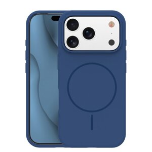 Puzdro Magsafe Thin iPhone 17 Pro - tmavo-modré