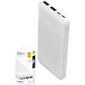 Platinet PowerBank 10000mAh biela