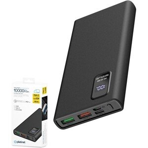 Platinet PowerBank 10000mAh PD 3.0/QC 3.0 čierna