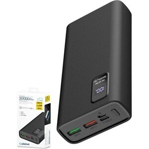 Platinet PowerBank 20000mAh PD 3.0/QC 3.0 čierna