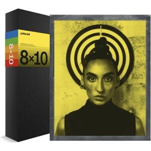 Polaroid DuoChrome film pre 8x10 Black & Yellow edition