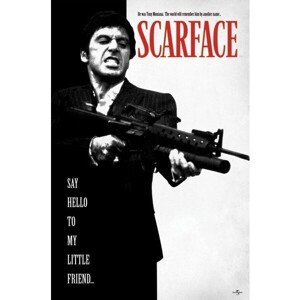 Plagát Scarface - Say Hello To My Little Friend (17)