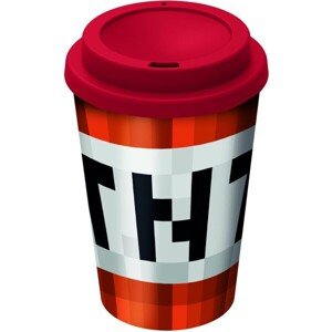 Hrnček cestovný Minecraft - TNT 390 ml