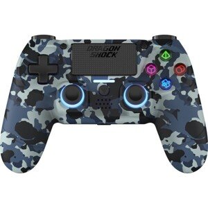 DragonShock Mizar bezdrôtový ovládač PS4 Blue Camo