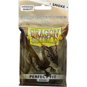 Dragon Shield Standard Perfect Fit Sleeves Smoke (100 obalov)