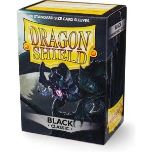Dragon Shield Standard Sleeves - Black (100 sleeves)