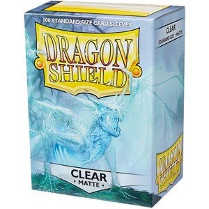 Dragon Shield Standard obaly na karty matne číre (100 obalov)