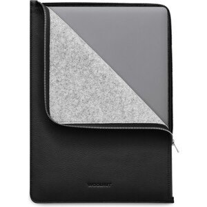 Woolnut kožené Folio púzdro pre 16" MacBook Pro čierne