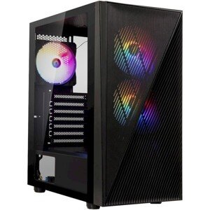 BitFenix ??skriňa Helios / ATX / 3x120mm RGB fan / 2xUSB 3.0 / USB 2.0 / tvrdené sklo / čierna