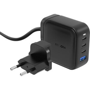 ENERGEA TravelHub GaN100 nabíjačka, 100W čierna