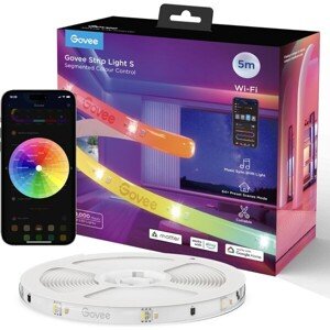 Govee WiFi RGBICW Smart PRE LED pásik 5m MATTER - extra odolný