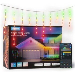 Govee Smart LED cencúle RGB 10m Matter