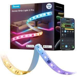 Govee Strip Light 2 Pro RGBICWW opasok 5m Matter