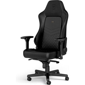 noblechairs HERO Real Leather herná stolička čierna