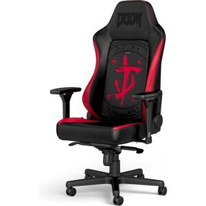 noblechairs HERO Doom Edition herná stolička čiernočervená