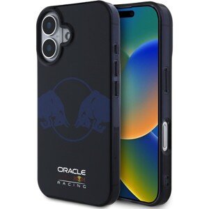 Red Bull PC/TPU Two Bulls Magsafe Zadný Kryt pre iPhone 16 Navy
