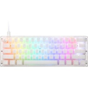 Ducky One 3 Aura Mini MX-Silent-Red herná klávesnica (US) biela