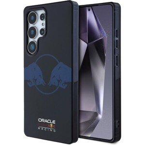 Red Bull PC/TPU Two Bulls Magsafe Zadný Kryt pre Samsung Galaxy S25 Ultra Navy