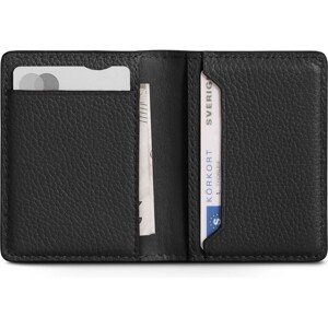 Woolnut kožená peňaženka čierna
