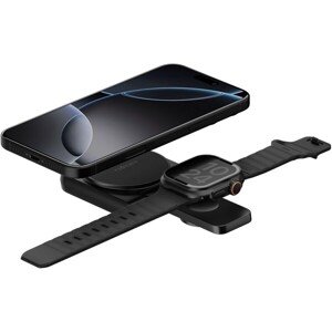 ENERGEA MagDuo 2v1 Foldable (Qi2) MagSafe nabíjačka čierna