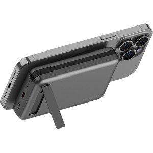 ENERGEA MagPac Pro Plus (Qi2) MagSafe powerbanka s káblom, 10000mAh, čierna