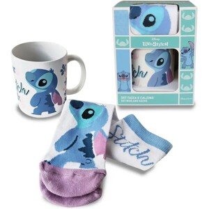 Darčekový set Lilo & Stitch - Cute Stitch hrnček a ponožky
