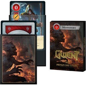 Ochranné obaly Gwent Sleeves Monsters (100 ks obalov)