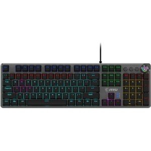 MSI Forge GK310 Red herná klávesnica (CZ/SK) čierna