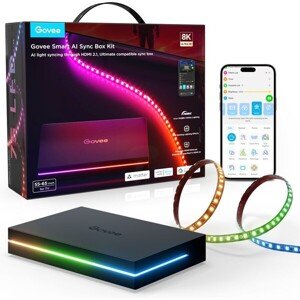 Govee AI Sync Box 2 Smart TV RGBICW podsvietenie 55-65