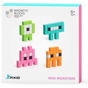 PIXIO Mini Monsters magnetická stavebnica