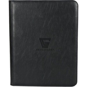 Gemloader Premium album na toploadery 216 ks so zipsom čierne