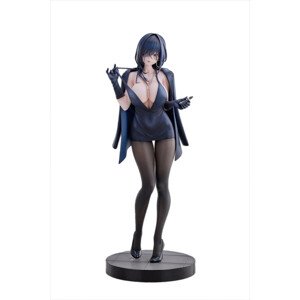 Soška Hanabee Original Character - Ishimi Yokoyama Black One-piece Dress (ilustrácia od Bara) 28 cm