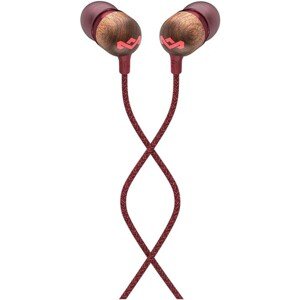 House of Marley Smile Jamaica drôtové slúchadlá červená