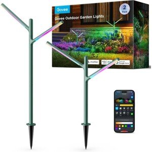 Govee RGBWW záhradné svetlo 2ks Matter