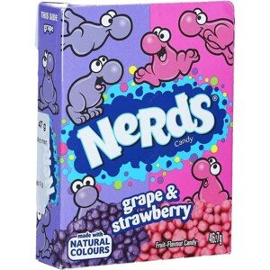 Cukríky Nerds - Jahoda a Hrozno 47 g
