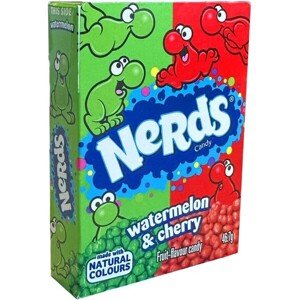 Cukríky Nerds - Čerešňa a Vodný melón 47g