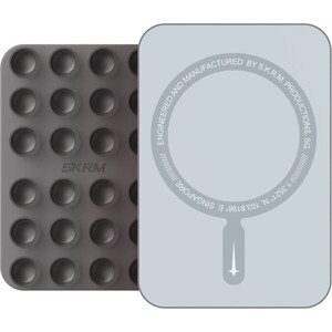 SKINARMA STAX MagSafe magnetický držiak s prísavkami dymový