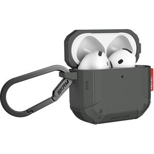 SKINARMA Mecha CE puzdro pre AirPods 4 olivovo zelené