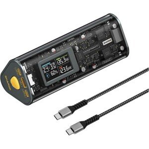 SHARGE Shargeek 170W Powerbanka, 24000 mAh, IP66, sivá