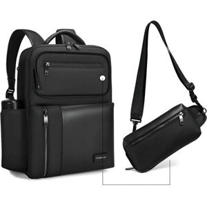 MyBalo Narvalo DUO batoh na notebook 2v1 černý